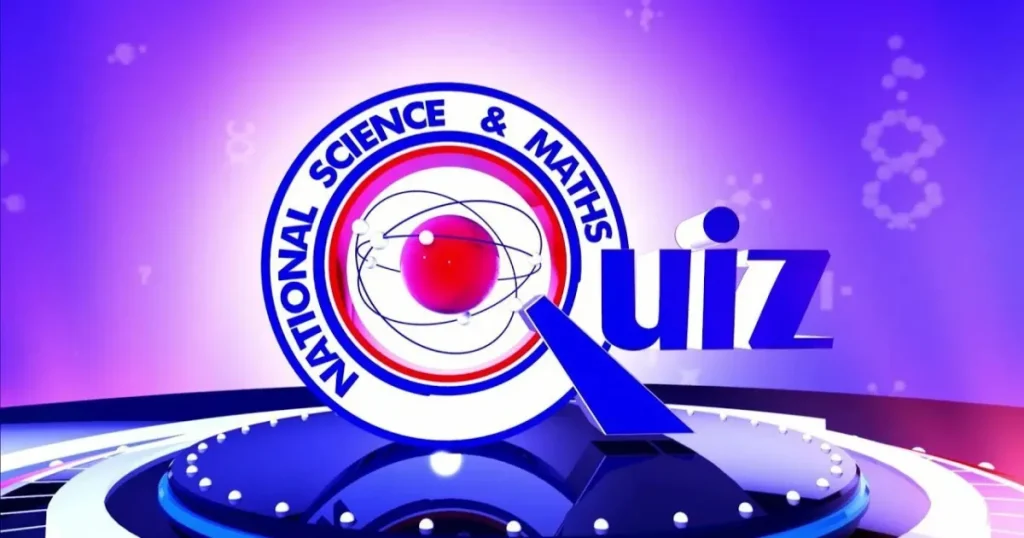 Students compete on the National Science and Maths Quiz stage during a past edition of the competition