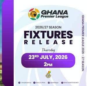 Ghana Premier League 2026/27 Fixtures Unveiled as Medeama Begin Title Defence