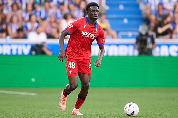 Osasuna defender Rockson Yeboah handed first Black Stars call-up