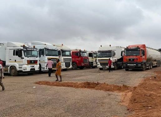 Tanker Drivers Halt Operations in Protest Over Deteriorating Valco–Kpone Road